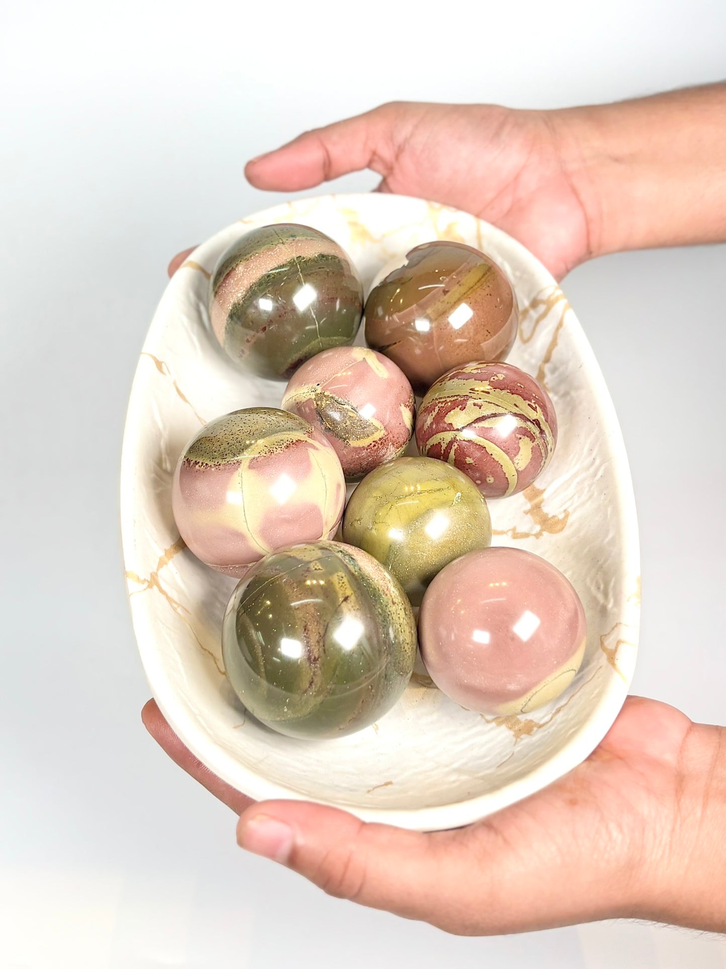 Natural Imperial Jasper Sphere