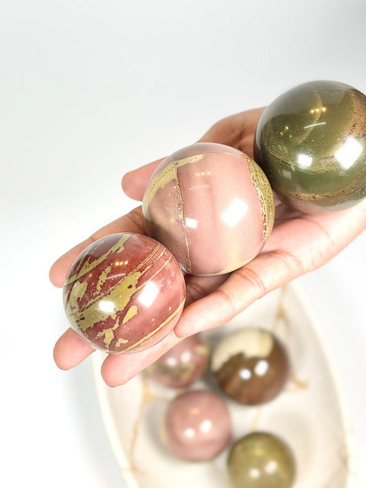 Natural Imperial Jasper Sphere