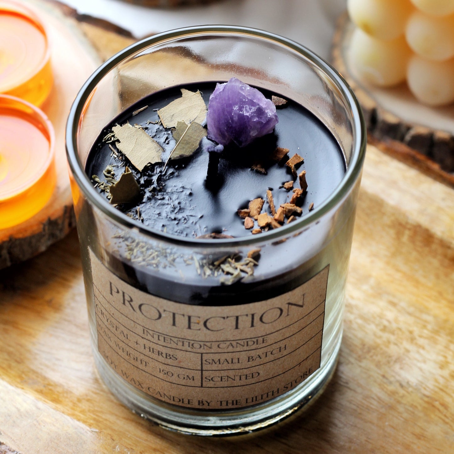 Protection Intention Candle | Available In Soy & Bees Wax