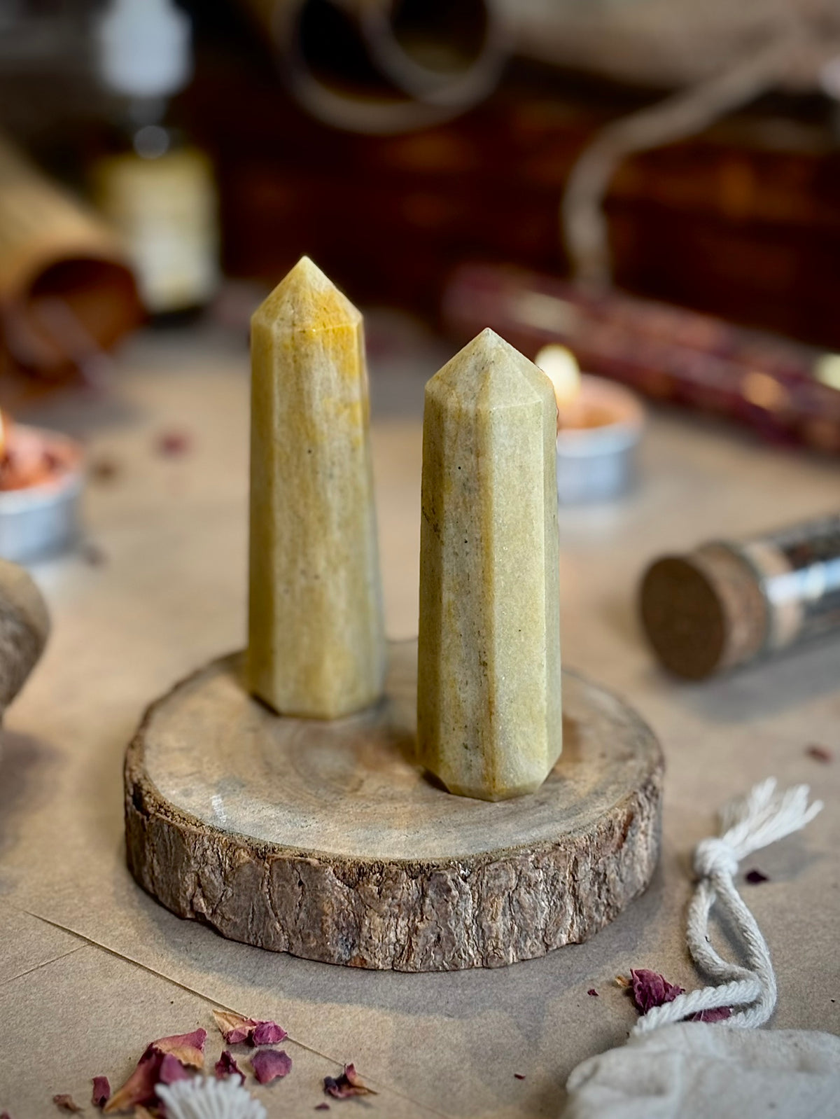 Mini Yellow Aventurine Tower