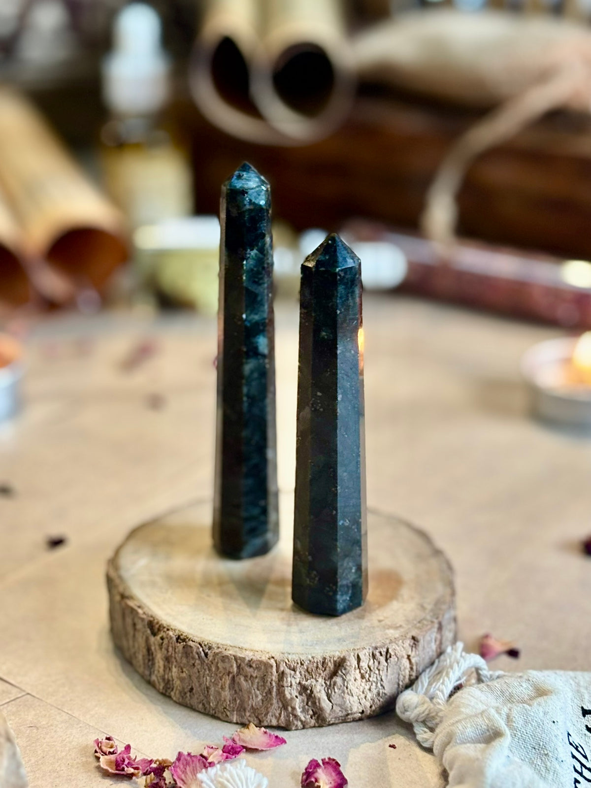 Mini Larvikite Tower