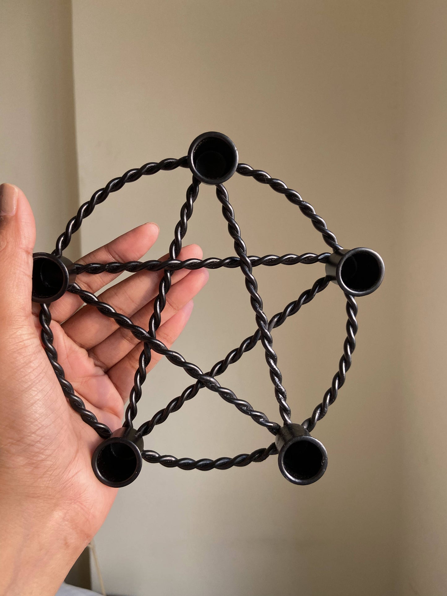 Pentacle Candle Holder Altarware | Altar