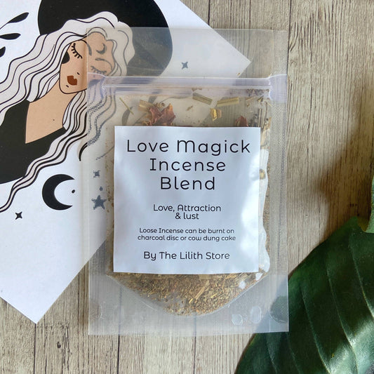 Love Magick Incense Blend & Resin