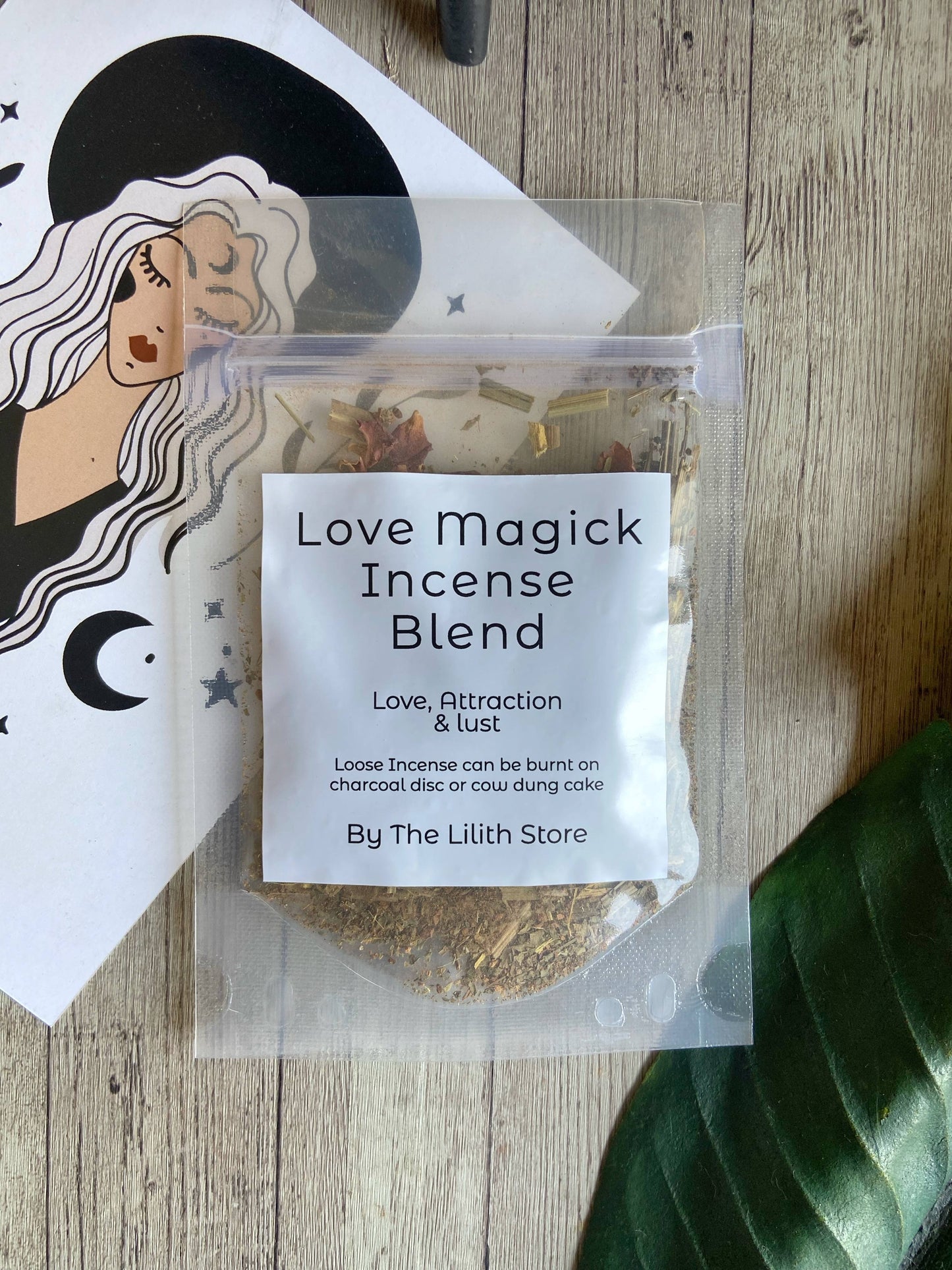Love Magick Incense Blend & Resin