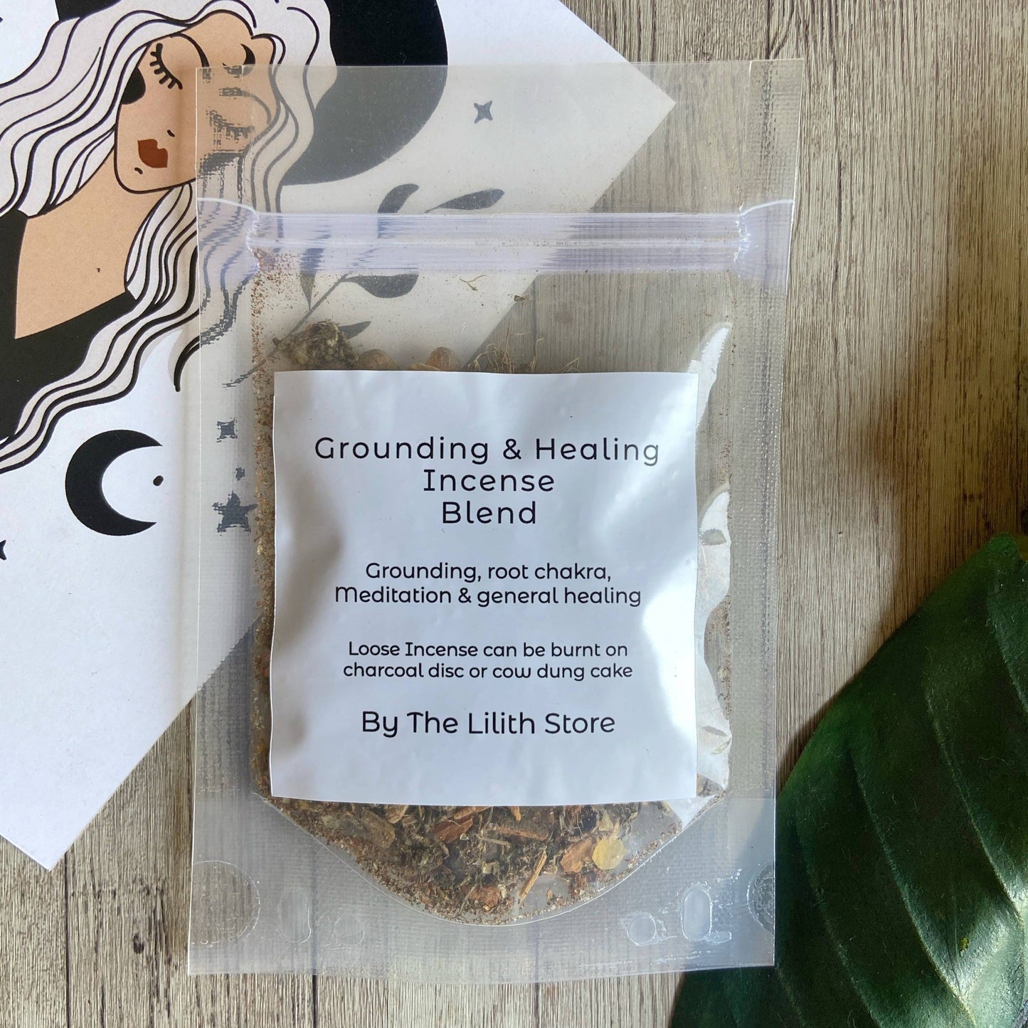 Grounding & Healing Incense Blend Resin