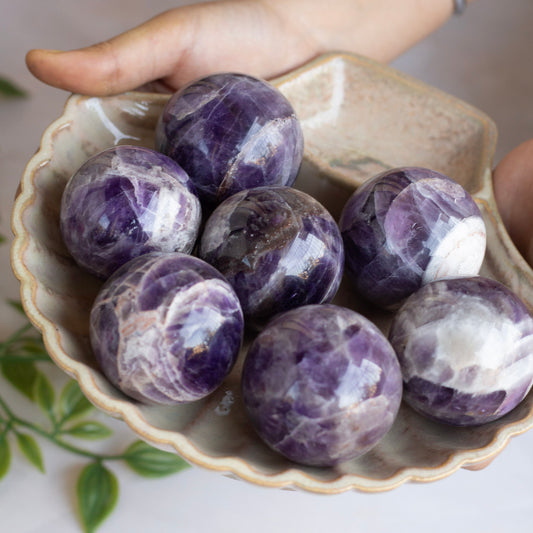 Amethyst Sphere | Helps activating Third Eye & Psychic abilities