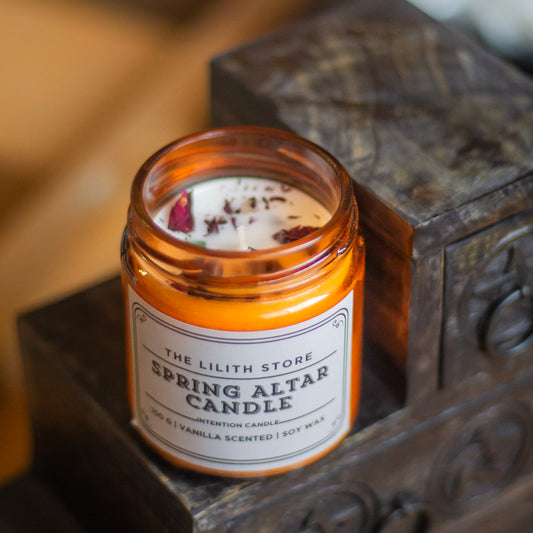 Spring Altar Candle | Ritual Candle