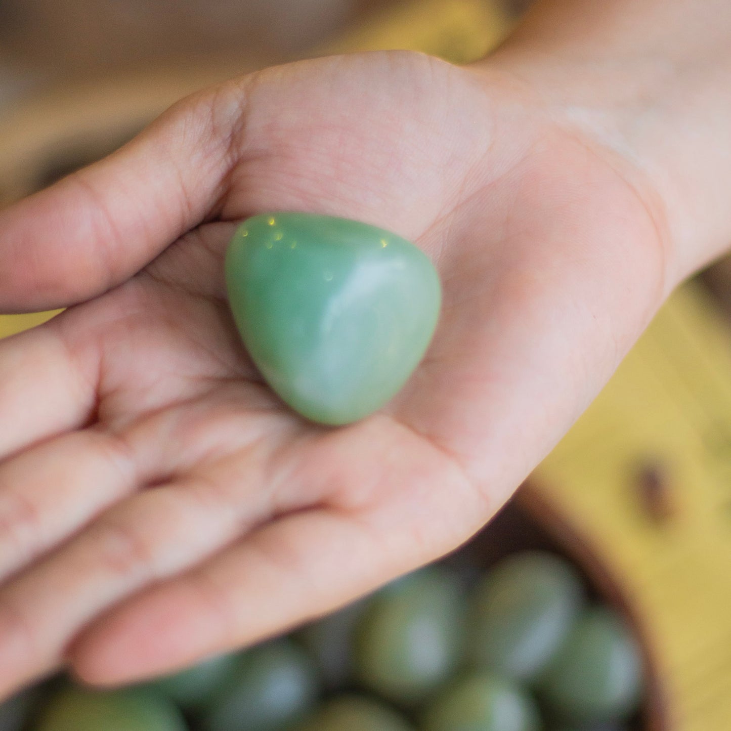 Green Aventurine Tumble Stone | Stone for Abundance