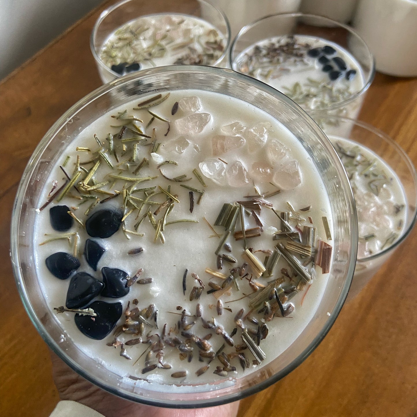 Love & Positivity Intention Soy Candle with Lid - 450 Gm