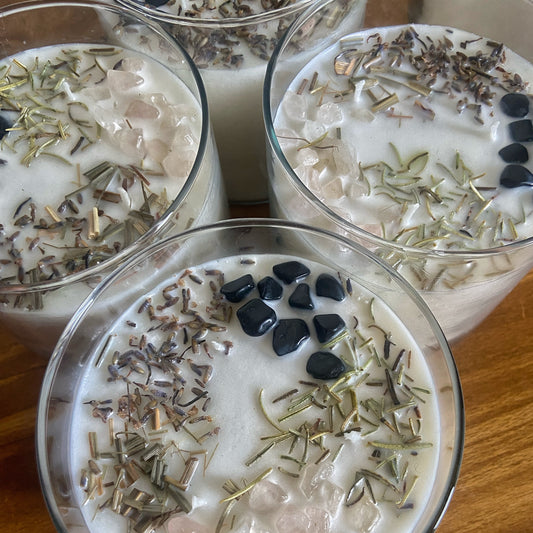 Love & Positivity Intention Soy Candle with Lid - 450 Gm