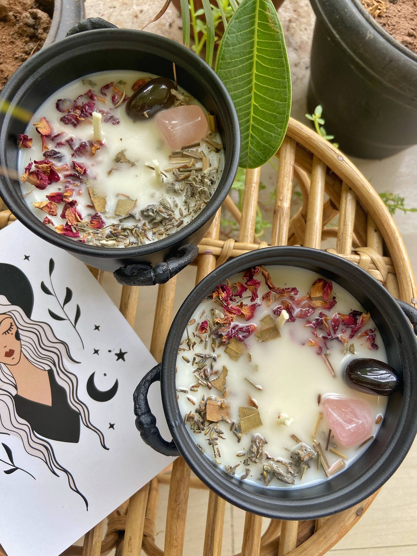 Pentacle Cauldron Candle | Positive Vibes & Protection Limited Edition Candles