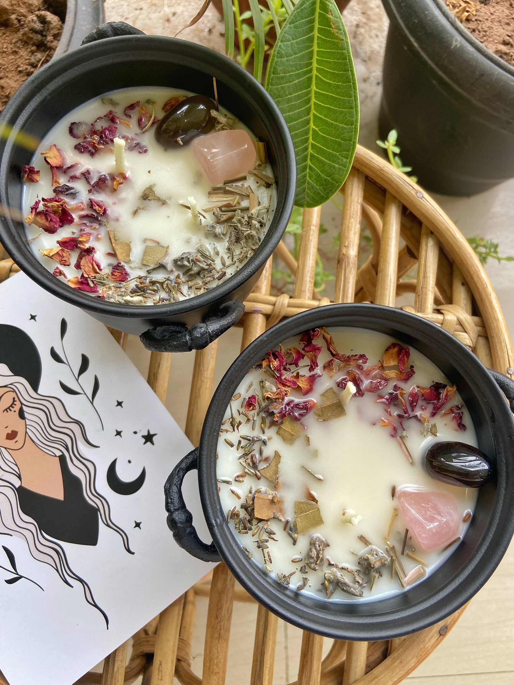 Pentacle Cauldron Candle | Positive Vibes & Protection Limited Edition Candles