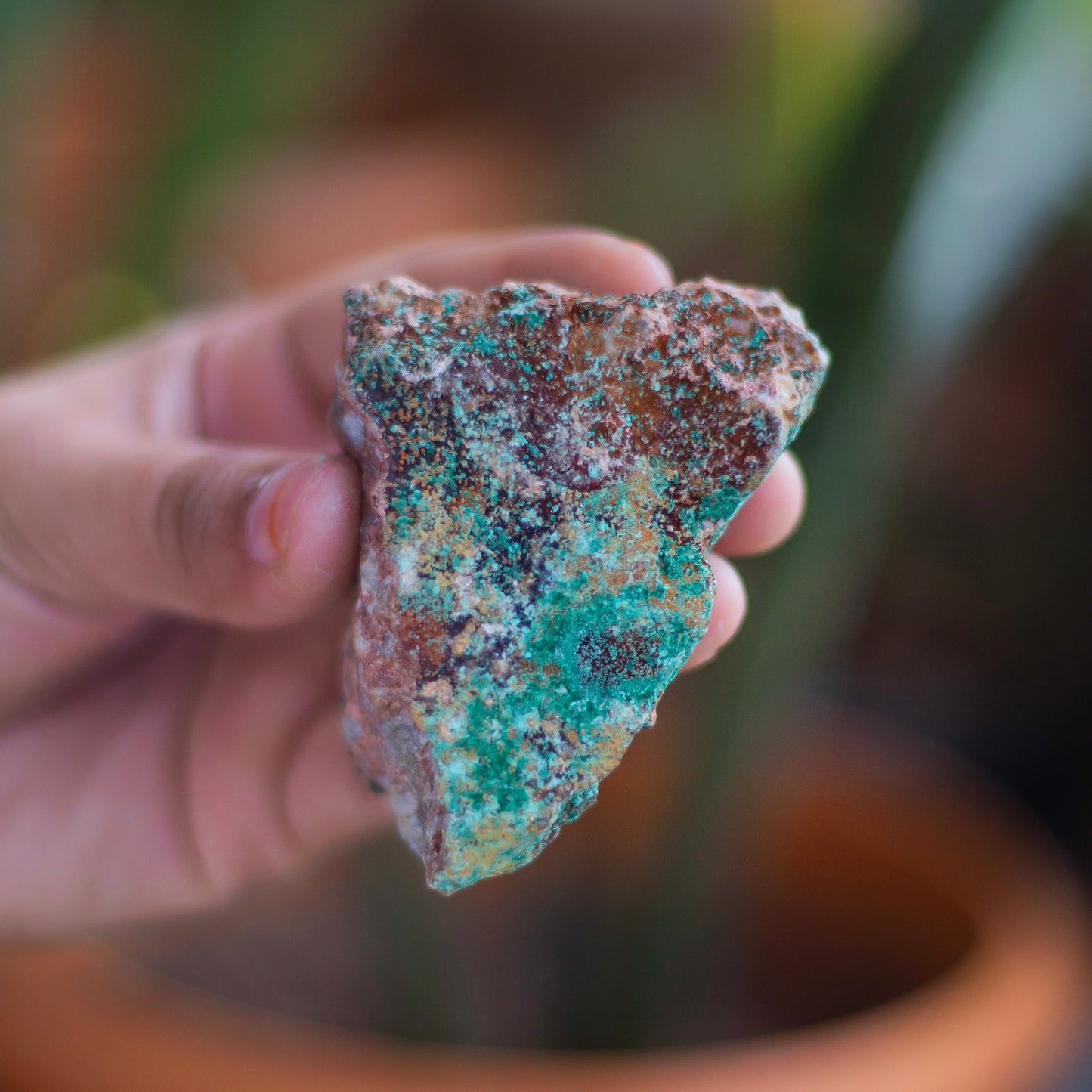 Malachite raw Stone - 106 Gm | Stone of Protection & Encouragement