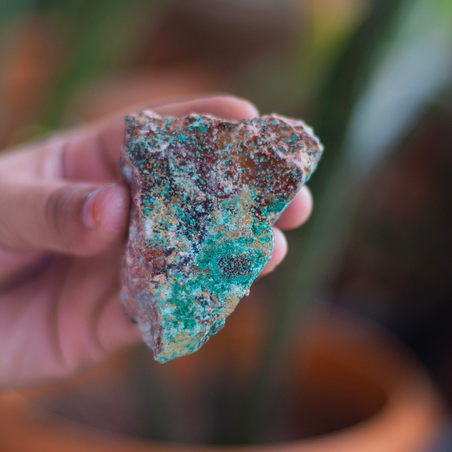 Malachite raw Stone - 106 Gm | Stone of Protection & Encouragement