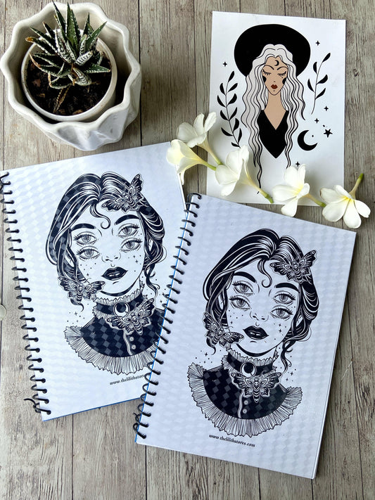 Goddess Spiral Notebook Altarware | Altar