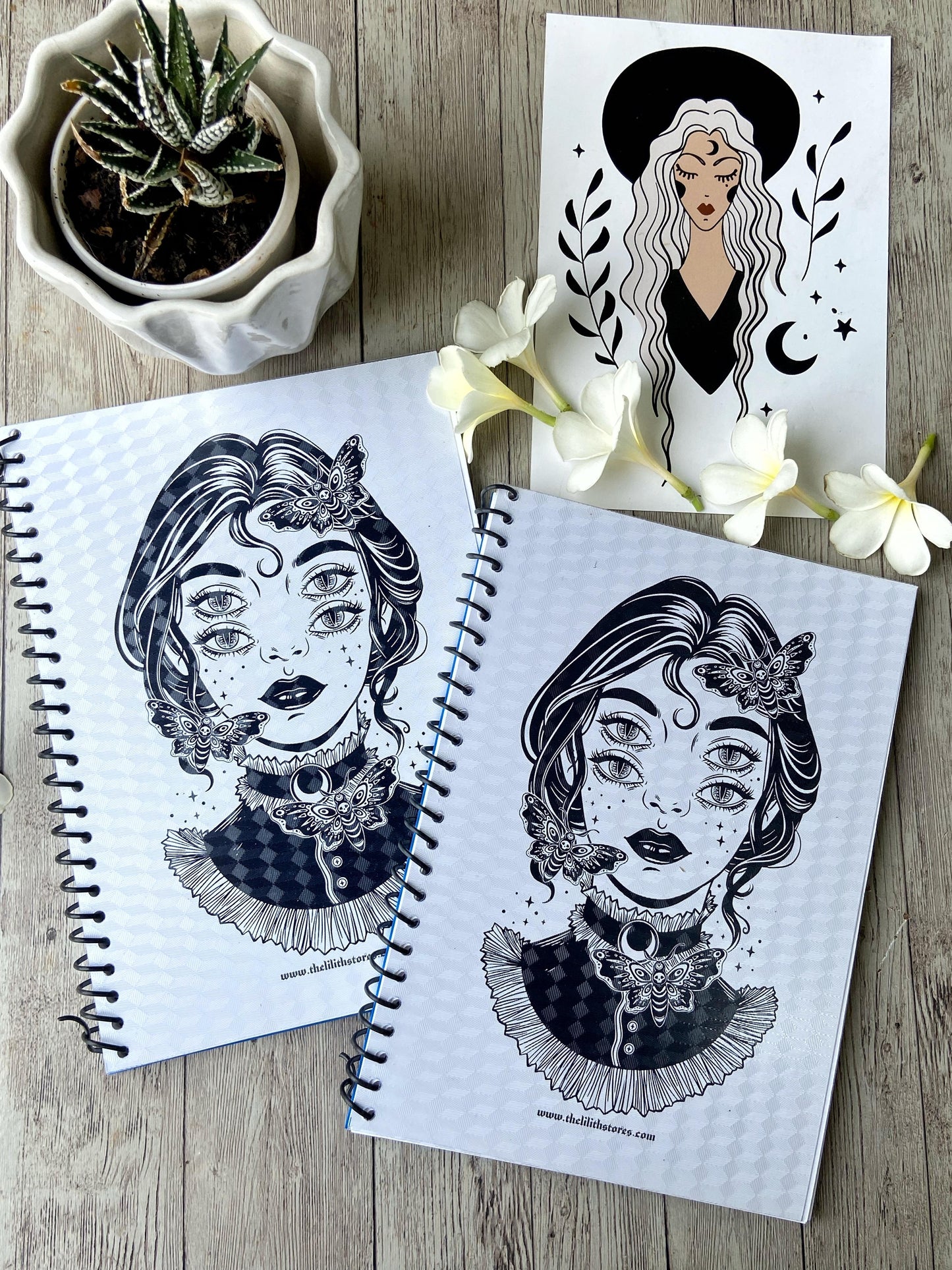 Goddess Spiral Notebook Altarware | Altar