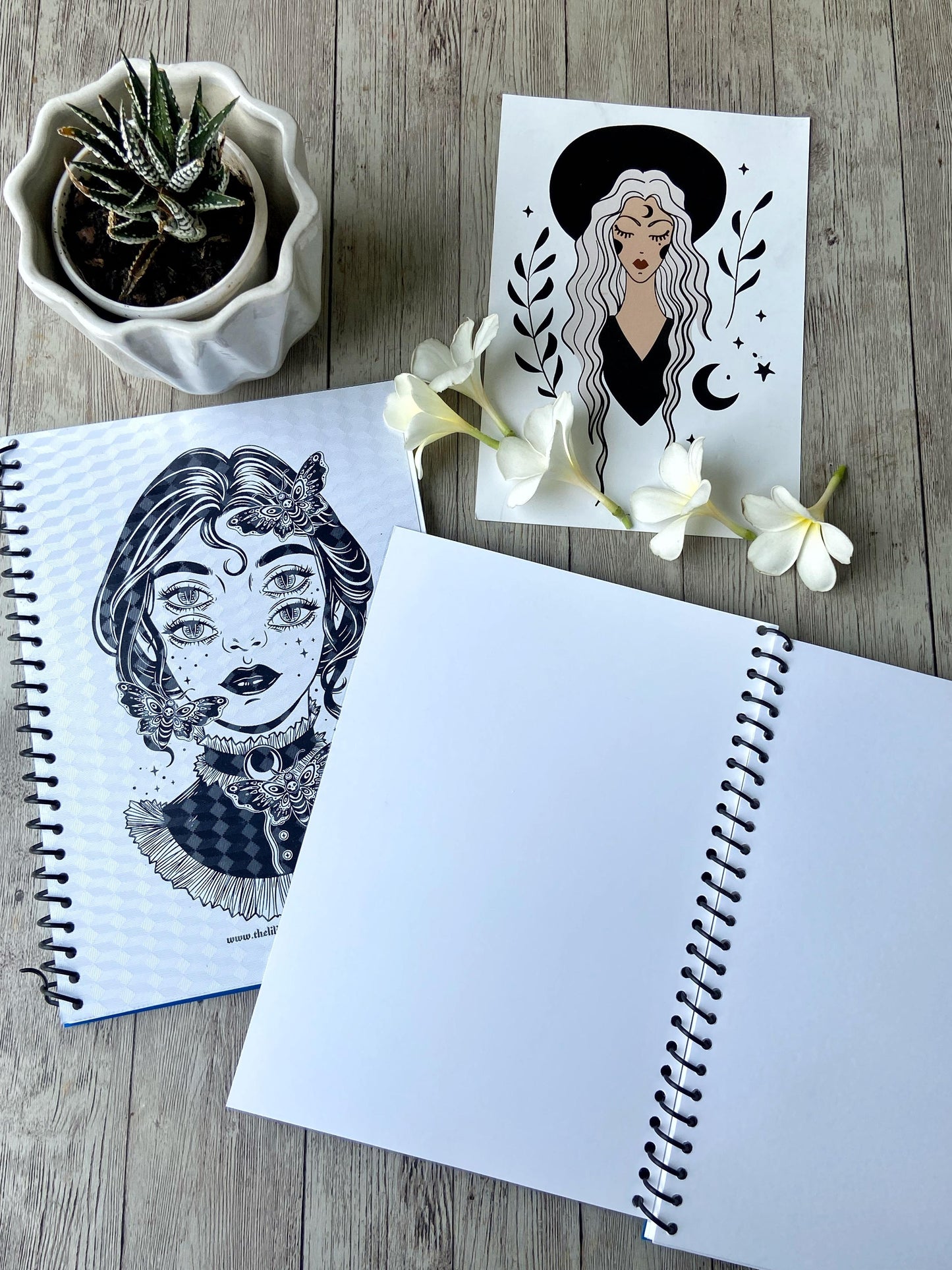 Goddess Spiral Notebook Altarware | Altar