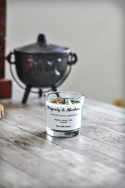 Prosperity & Abundance | Intention Candle Candles