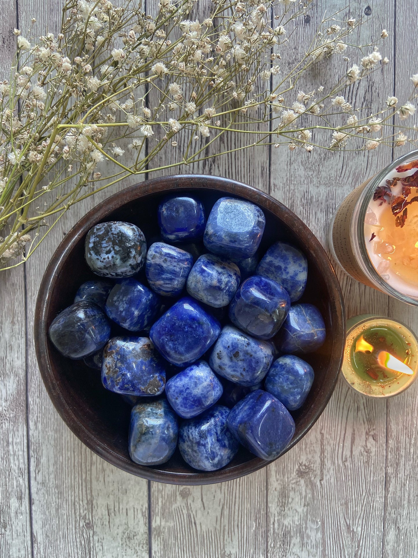 Sodalite Tumble | Communication & Expression Crystal Stones