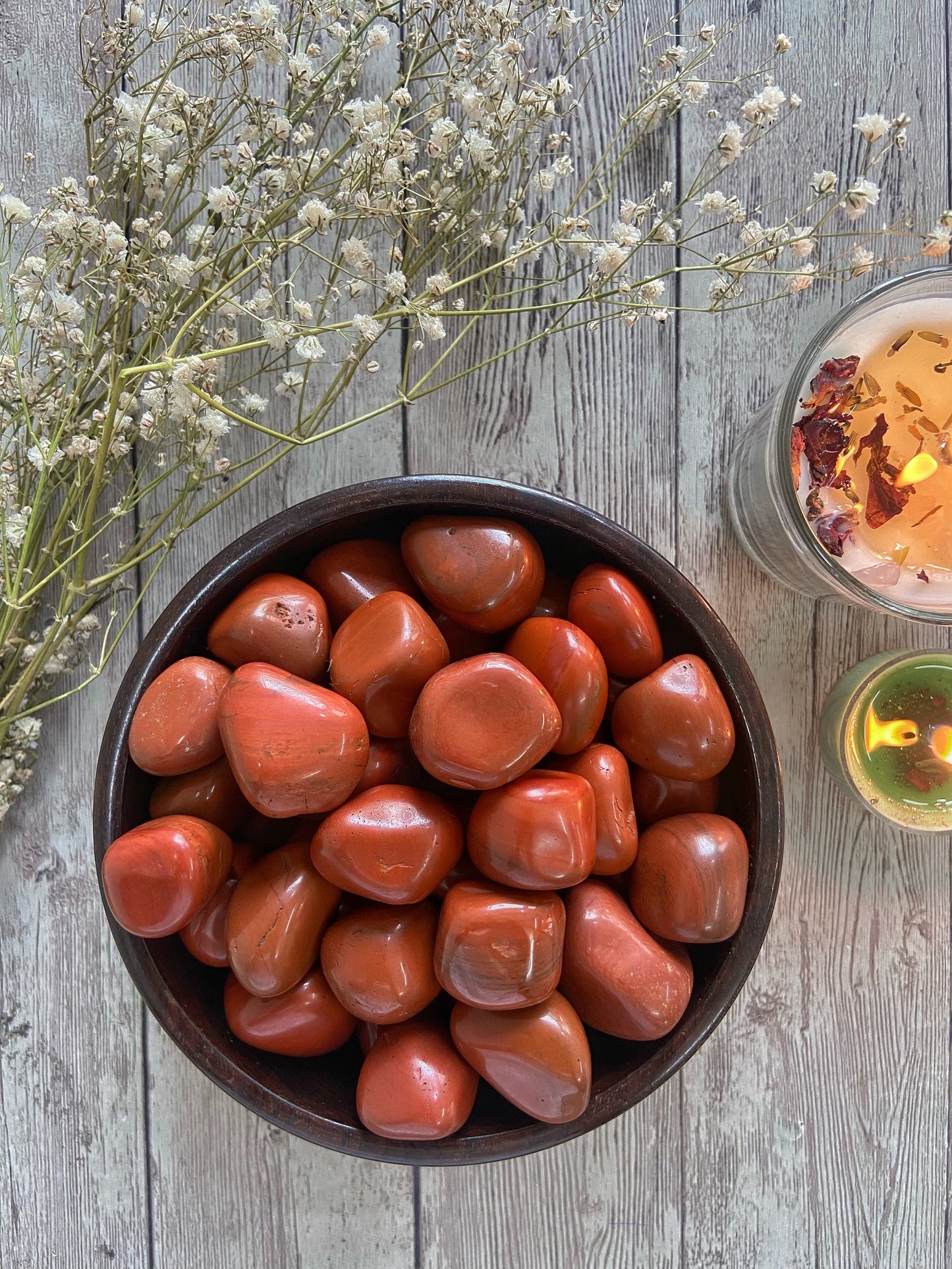 Red Jasper Tumble | Healing & Grounding Crystal Stones