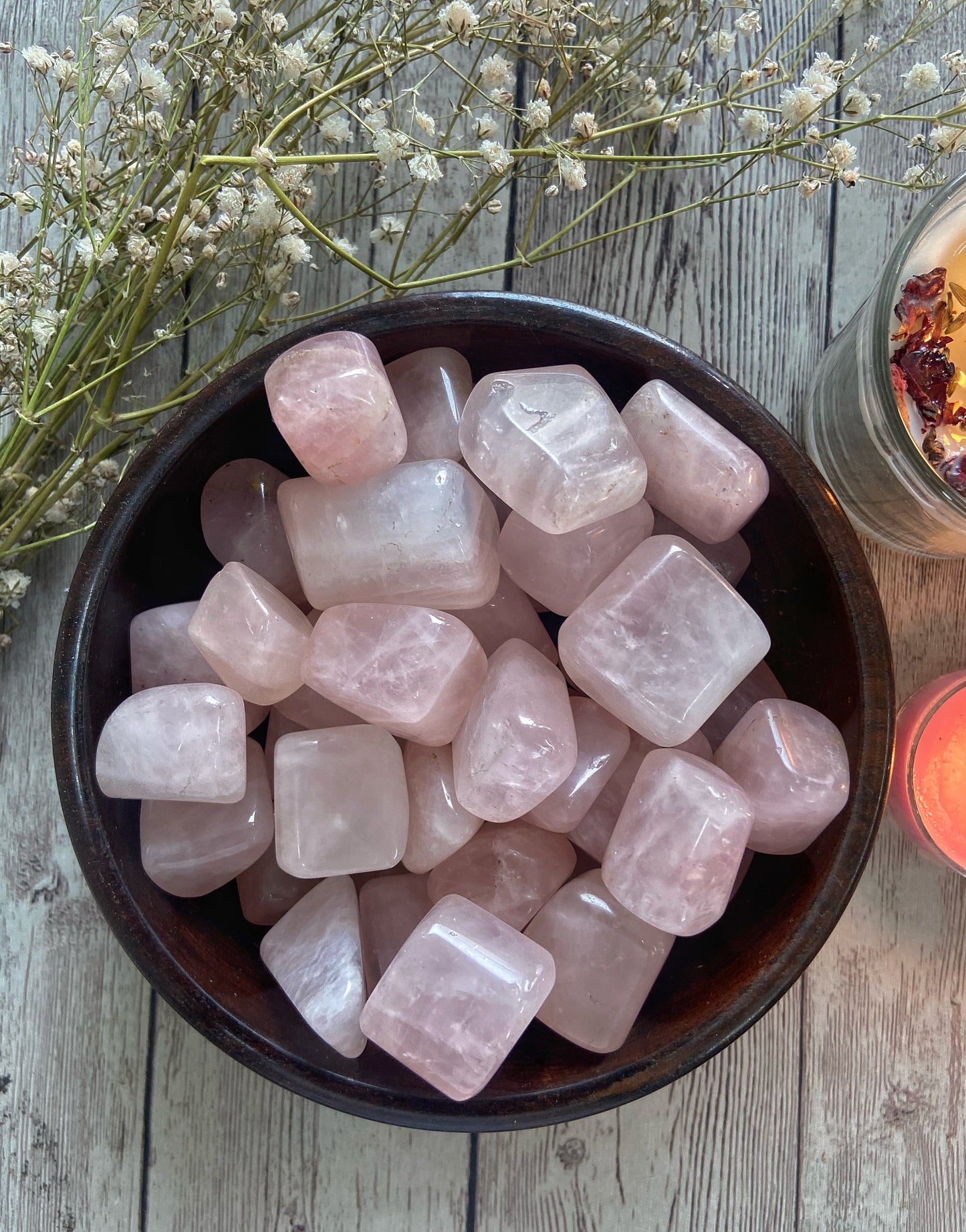 Rose Quartz Tumble Stone | Of Love & Self Crystal