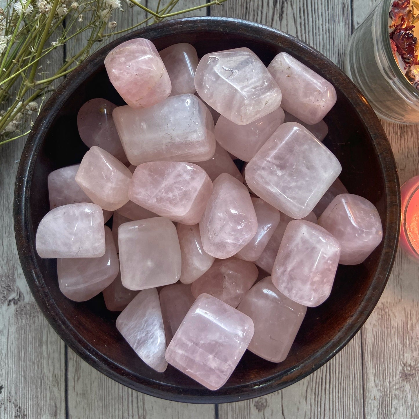 Rose Quartz Tumble Stone | Of Love & Self Crystal