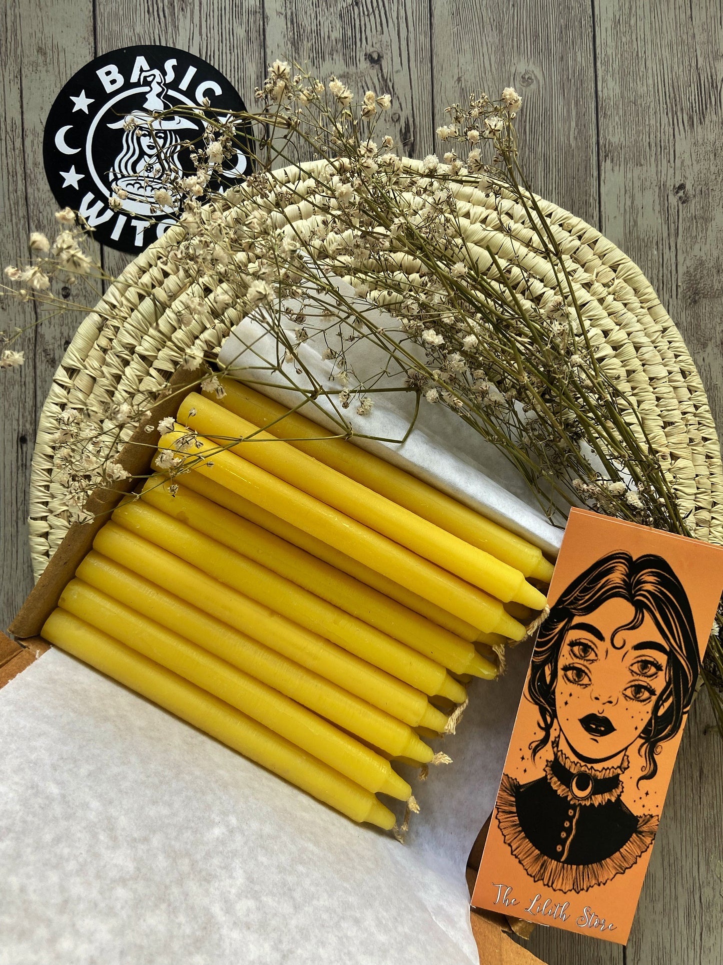 Yellow Soy Candle | Spell Work Candles
