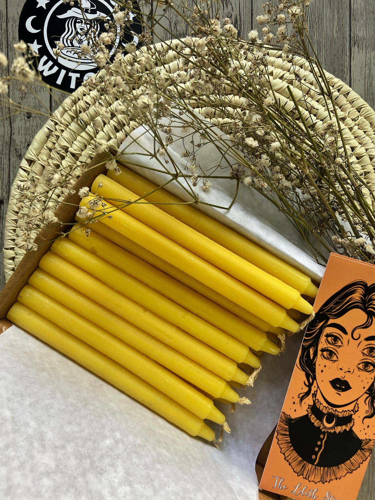 Yellow Soy Candle | Spell Work Candles