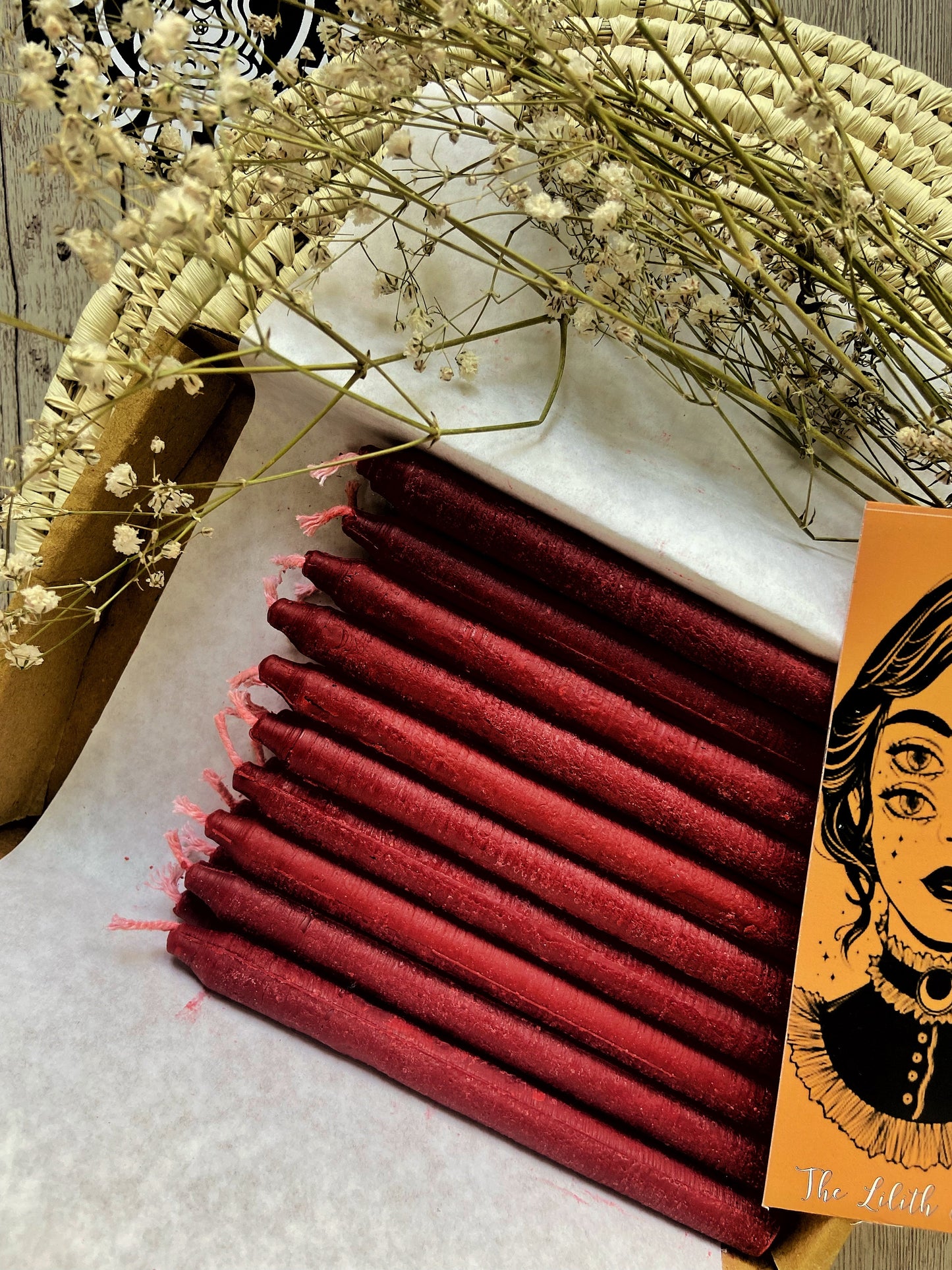 Red Soy Candle | Spell Work Candles