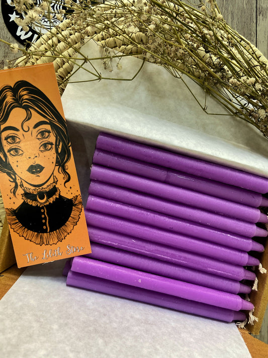 Purple Soy Candle | Spell Work Candles