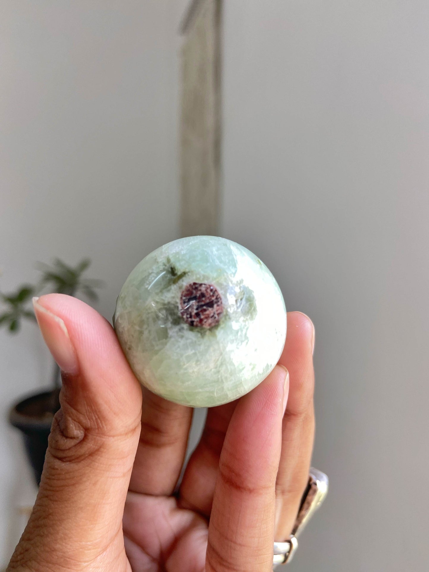 Medium Size Amazonite Sphere Crystal & Stones