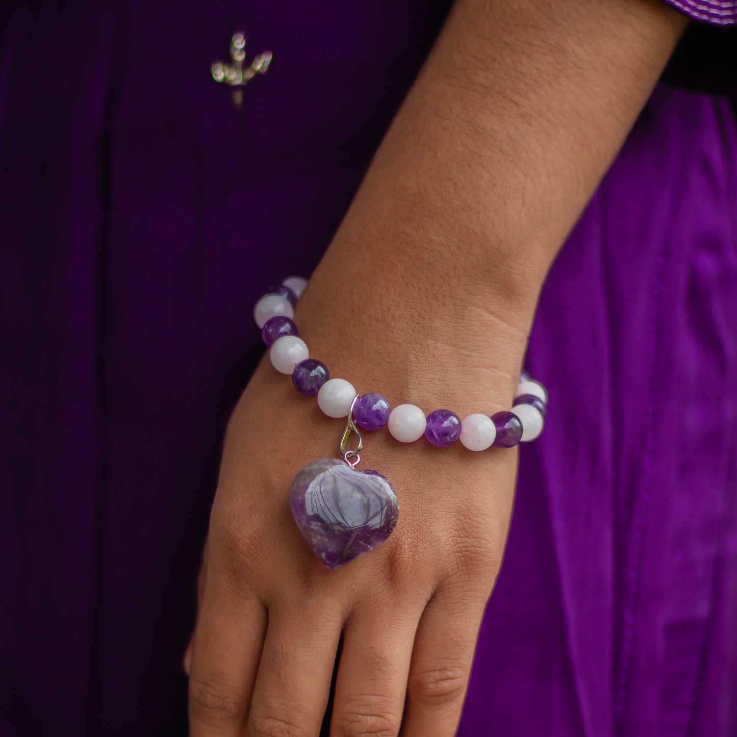 Bracelet associated with Soothing emotional challenges and fostering balance.
