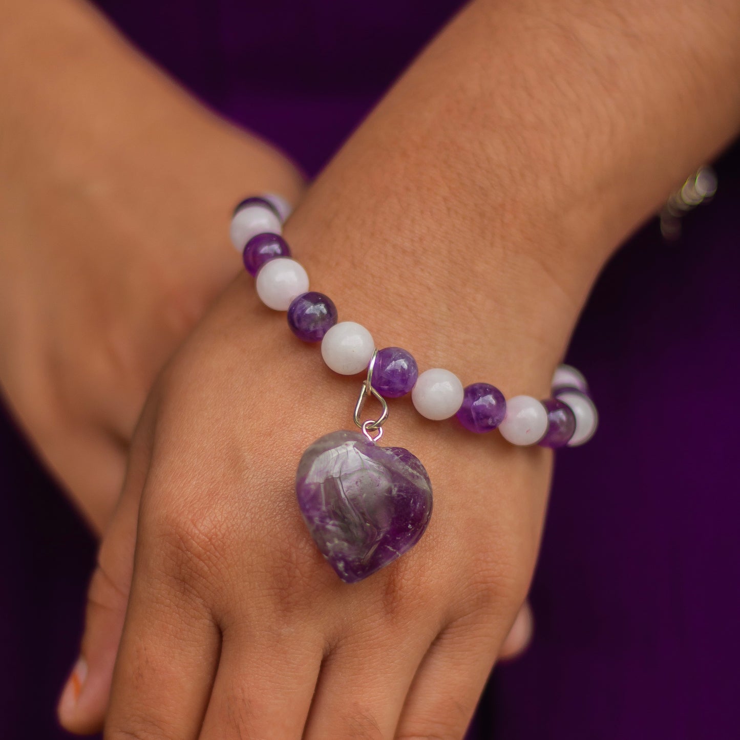 Bracelet associated with Soothing emotional challenges and fostering balance.