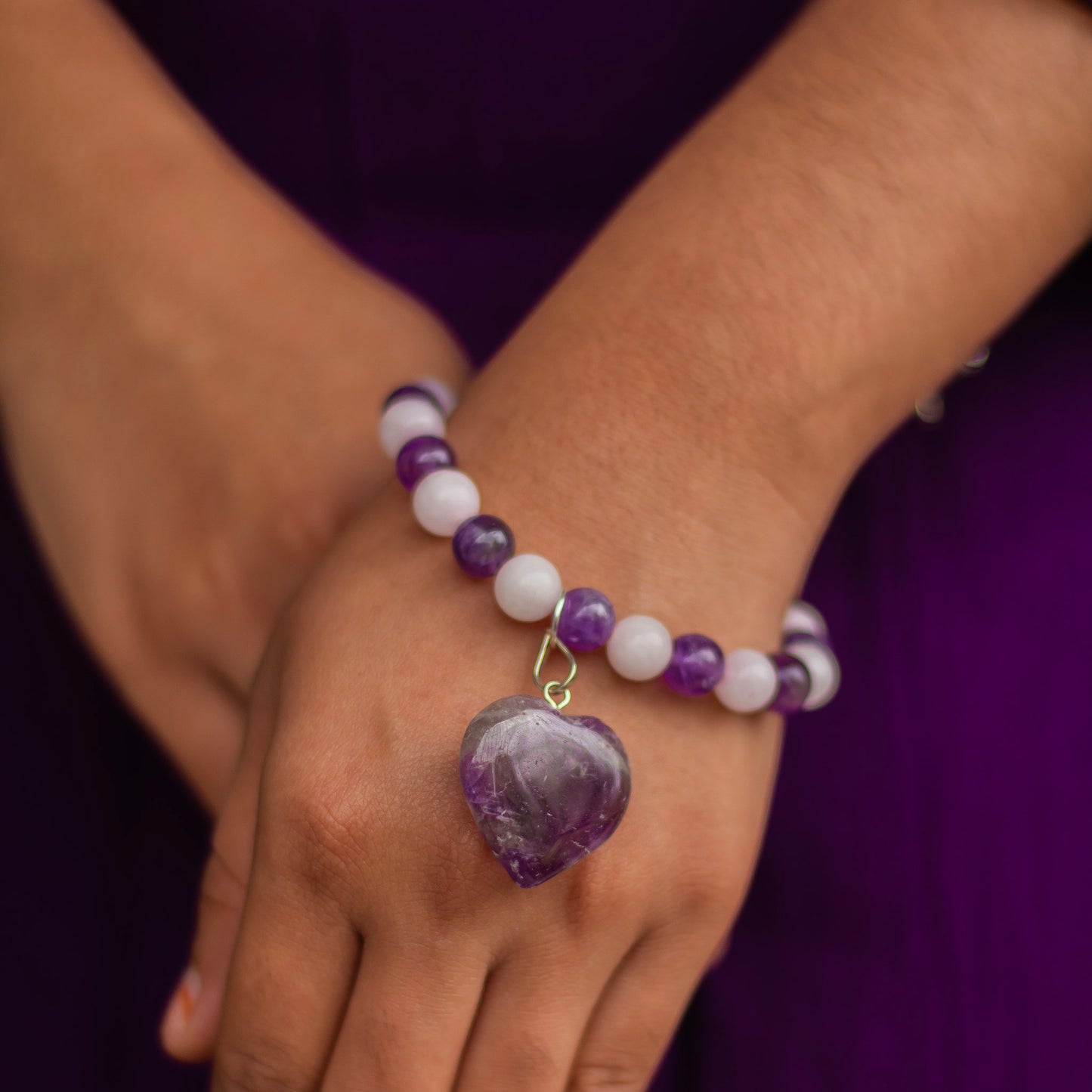 Bracelet associated with Soothing emotional challenges and fostering balance.