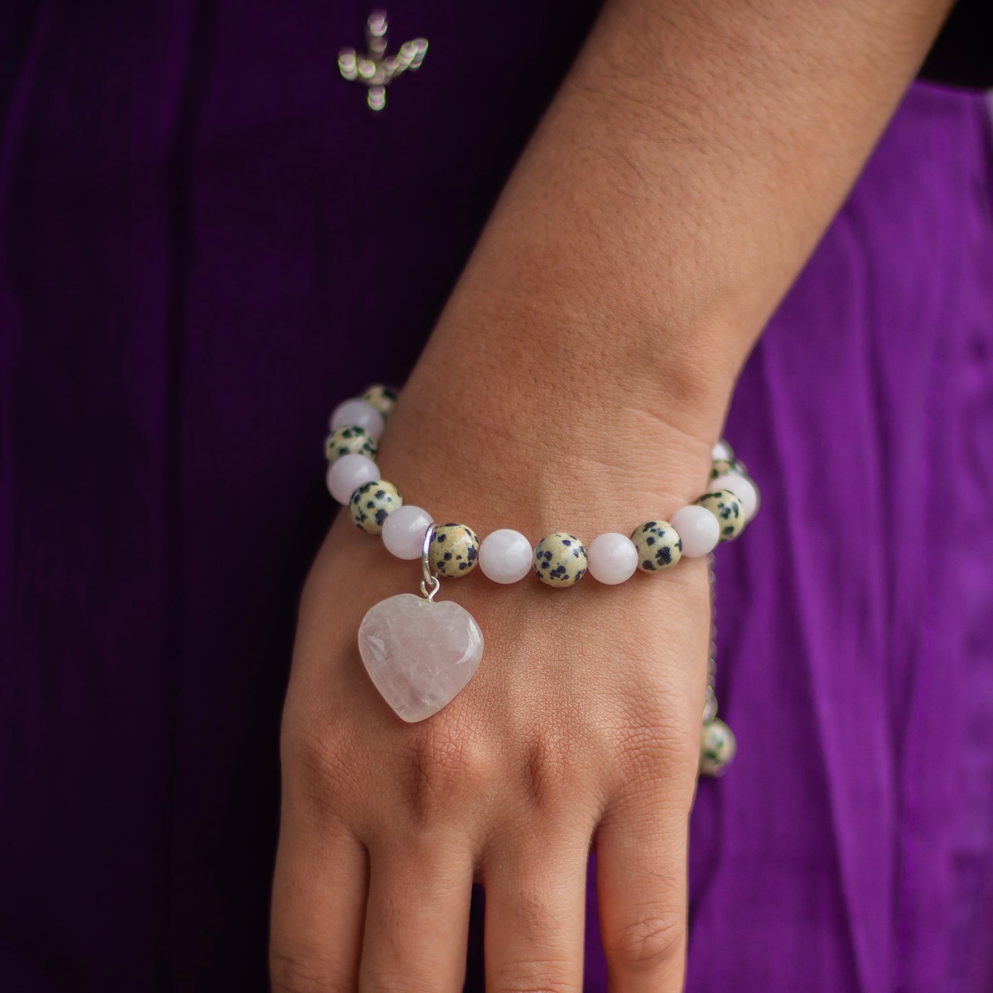 Bracelet associated with Unconditional Love & Compassion