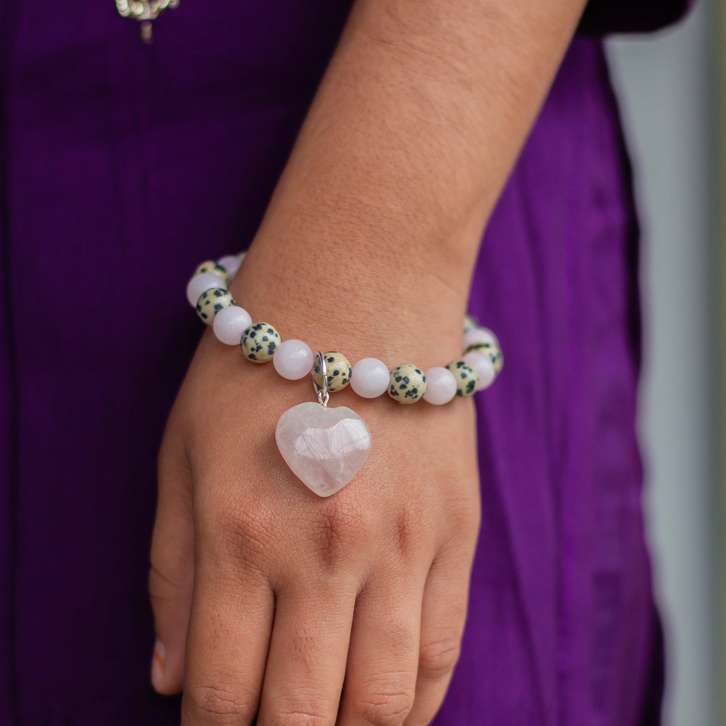 Bracelet associated with Unconditional Love & Compassion