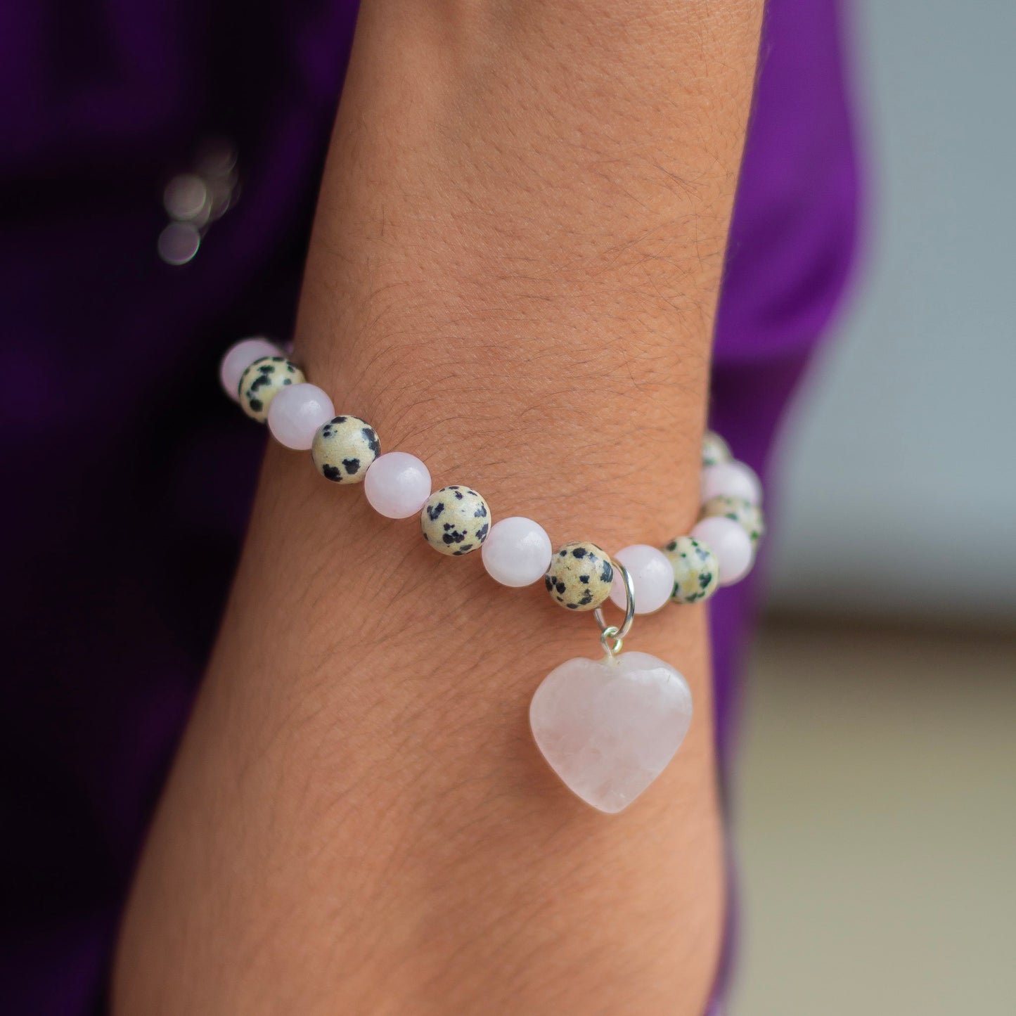 Bracelet associated with Unconditional Love & Compassion
