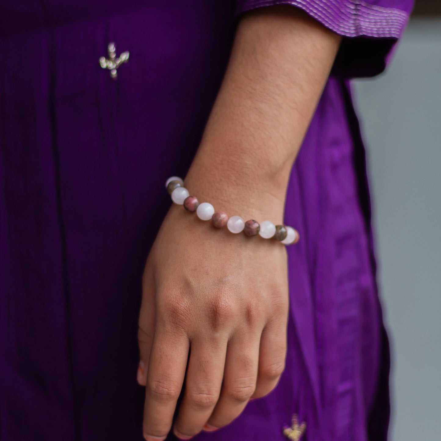 Bracelet associated with Self-love, emotional balance, and harmonious relationships.
