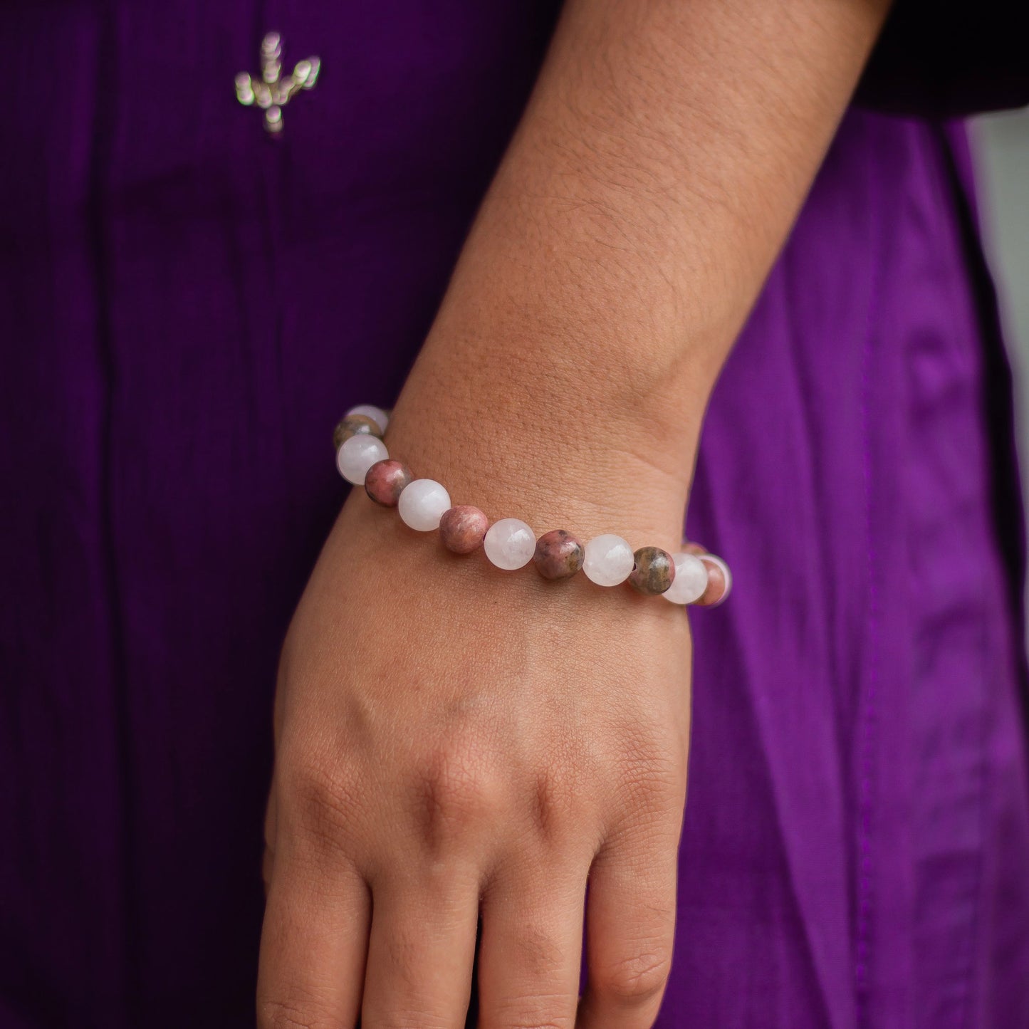 Bracelet associated with Self-love, emotional balance, and harmonious relationships.