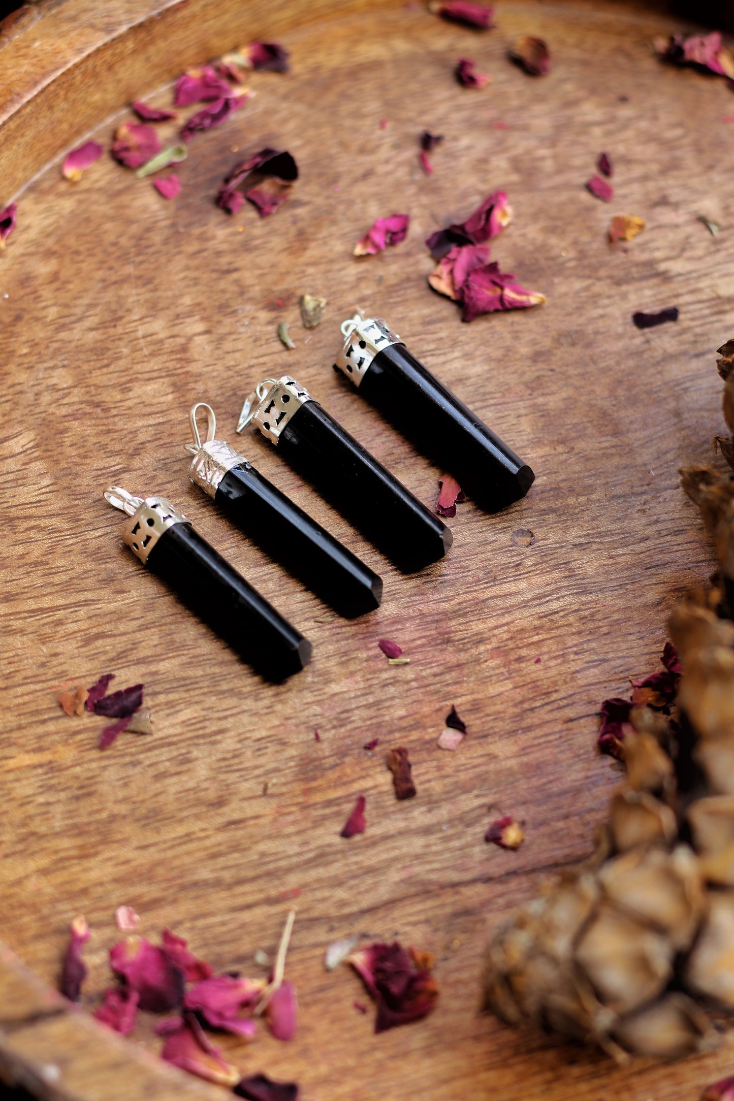 Black Tourmaline Pendant Crystal Jewellery