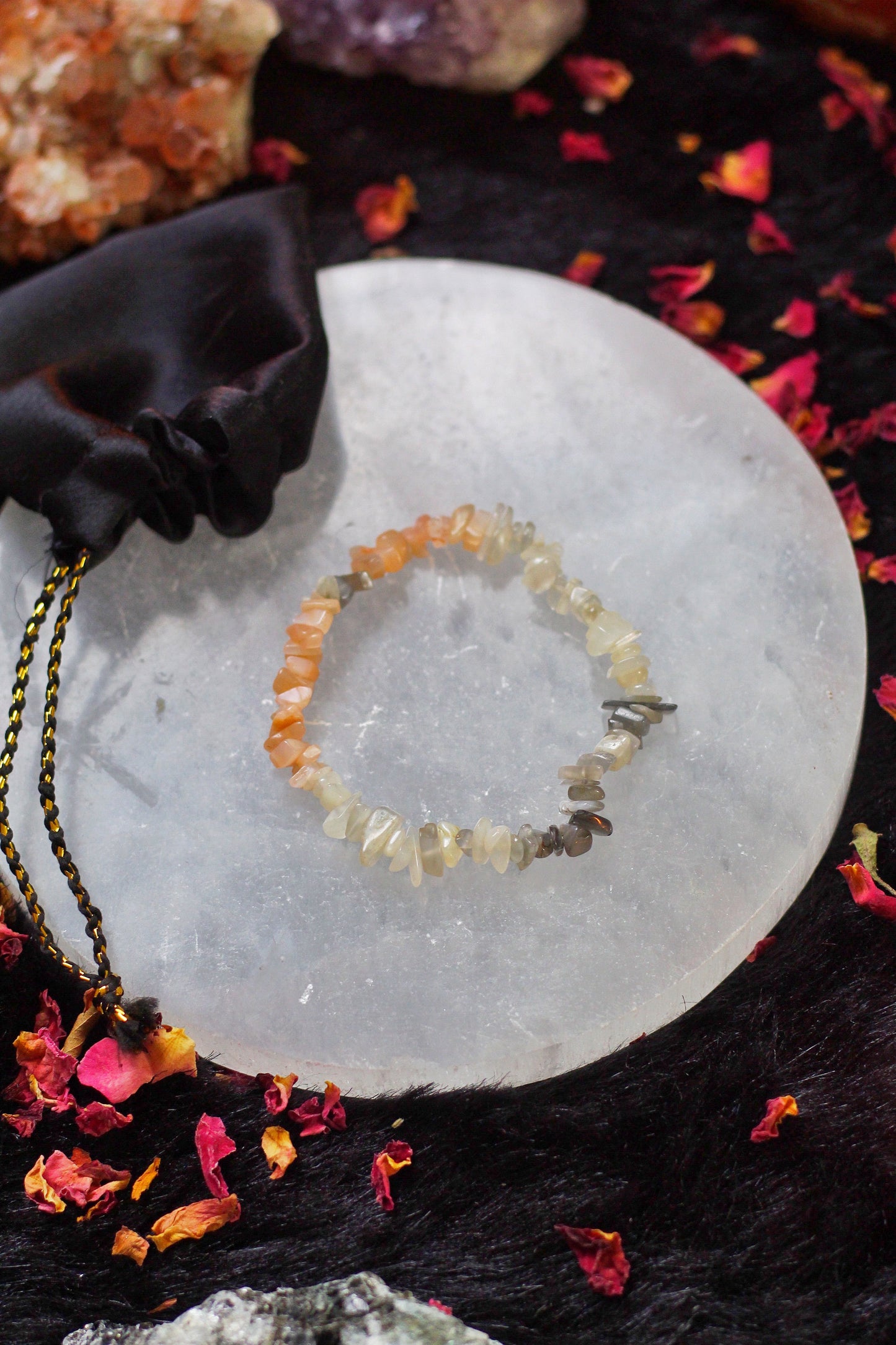 Multi Moonstone Bracelet Crystal Jewellery