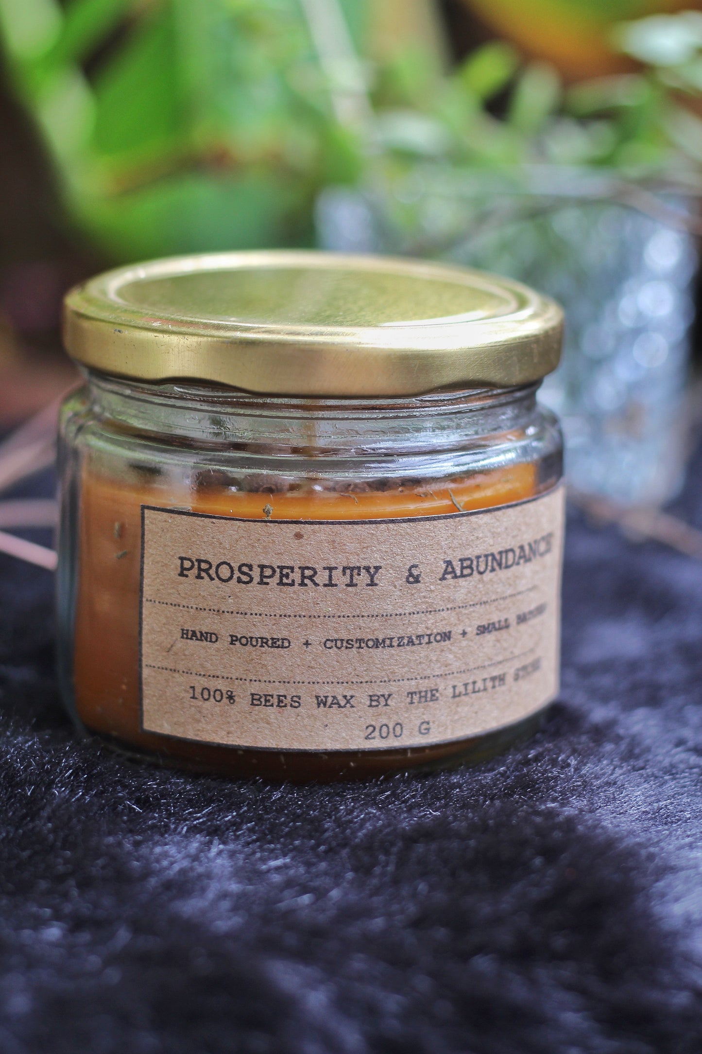 Prosperity & Abundance Candle - 200 Gm