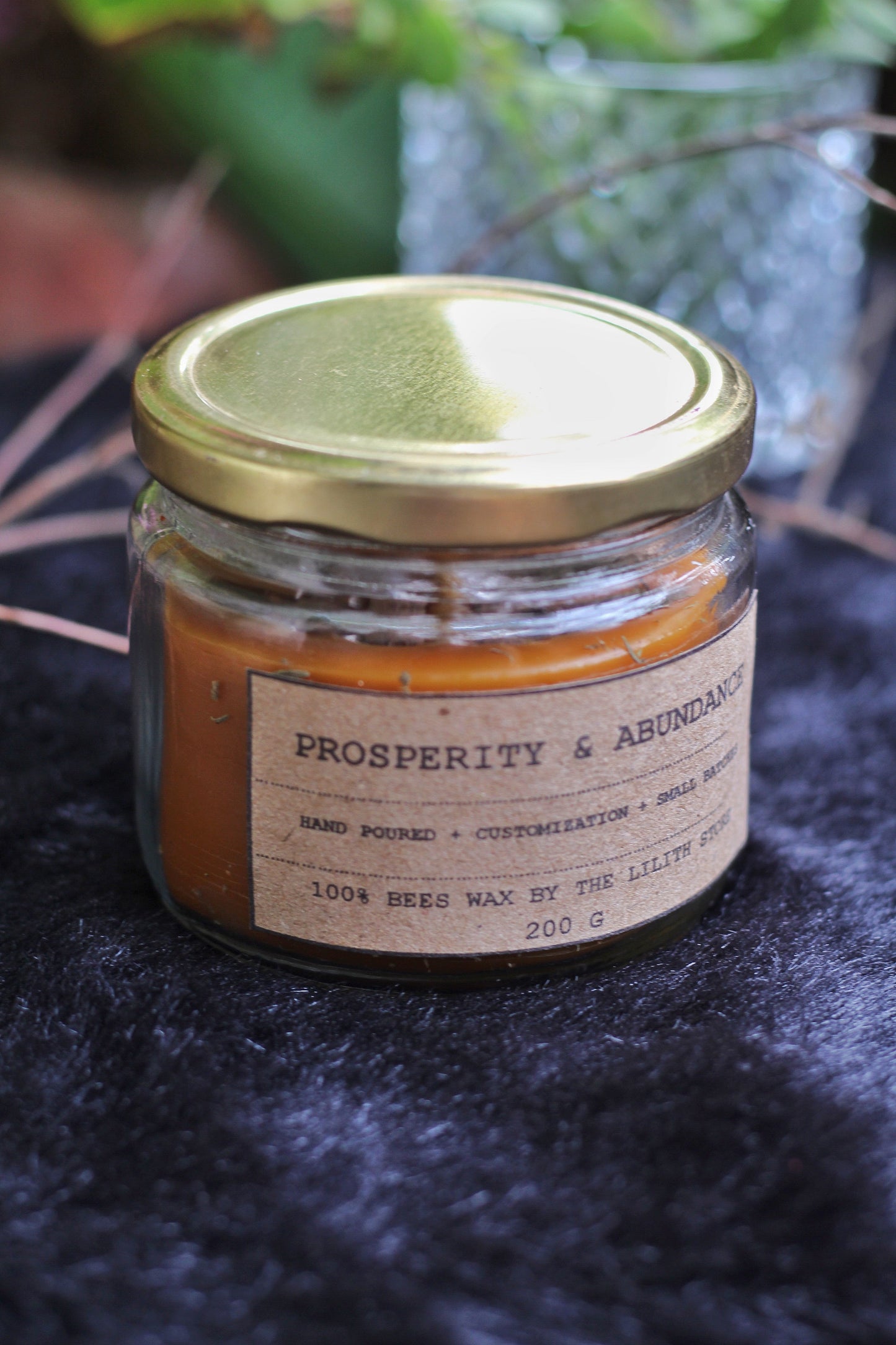 Prosperity & Abundance Candle - 200 Gm