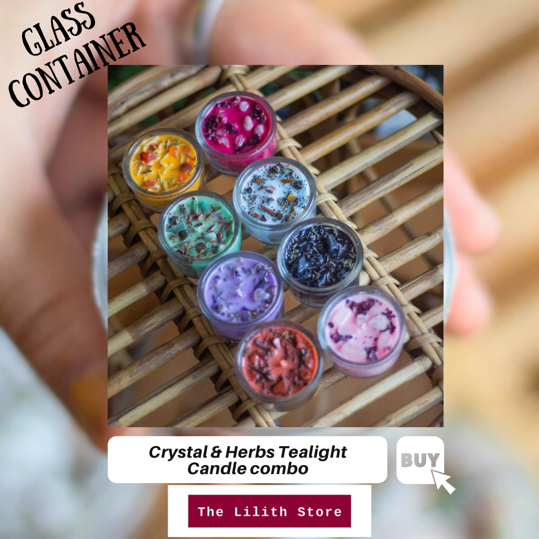 Colour Scented Tealight Soy Wax Candles Combo - Set of 8 | Glass Containers