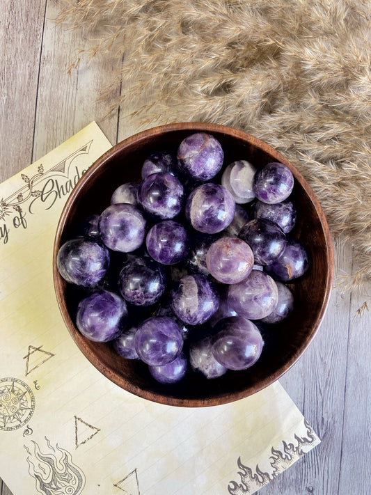 Amethyst Mini Spheres Crystal & Stones