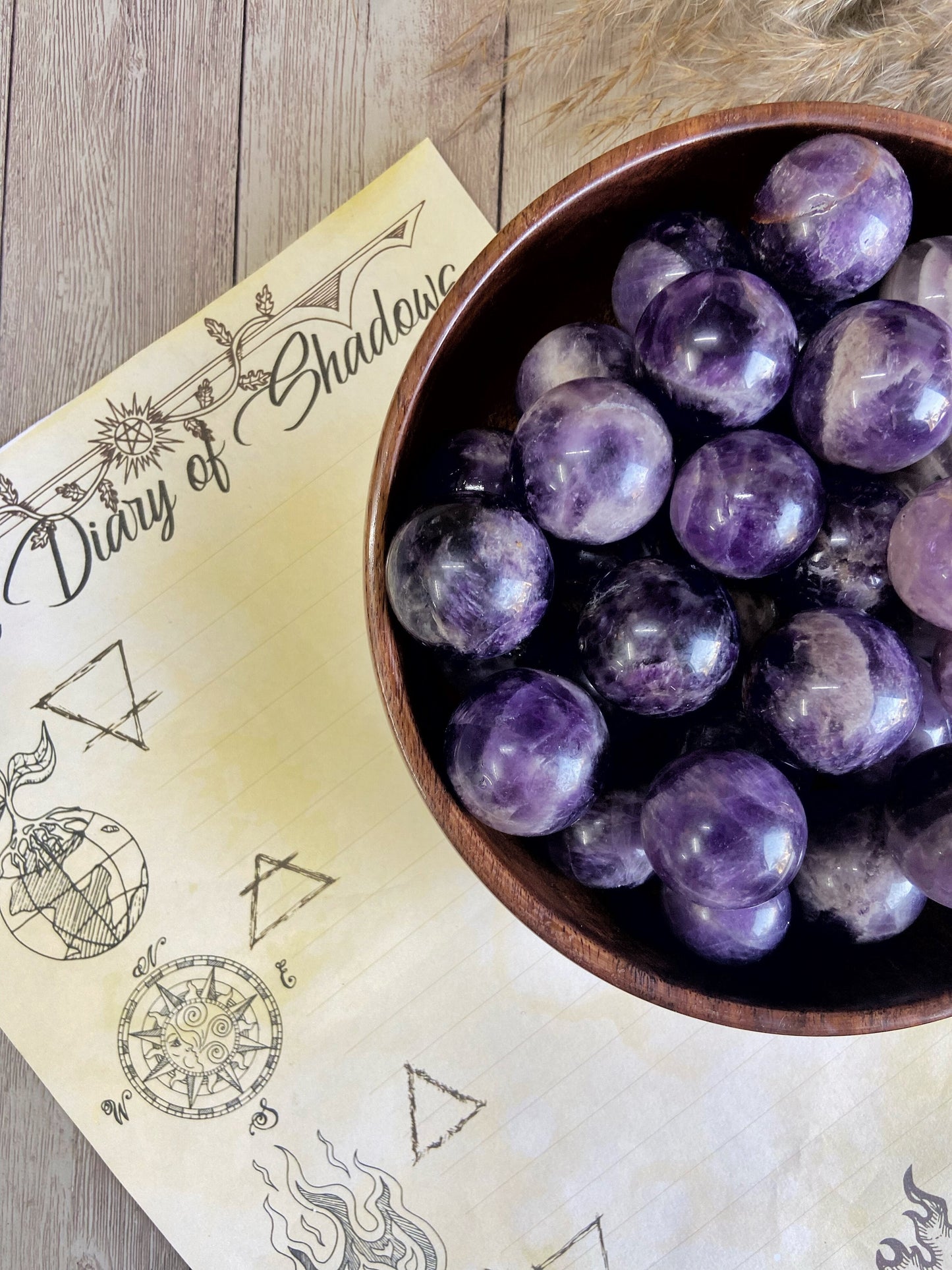 Amethyst Mini Spheres Crystal & Stones