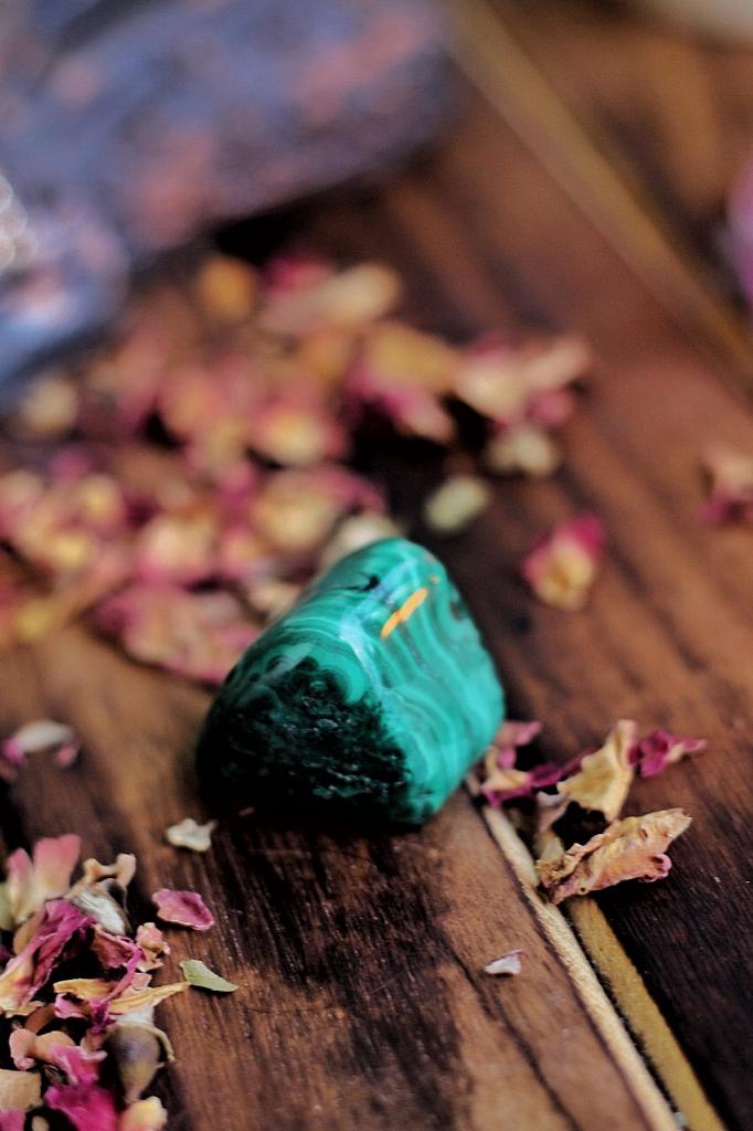 Malachite Tumble Stone | Of Protection & Encouragement Crystal