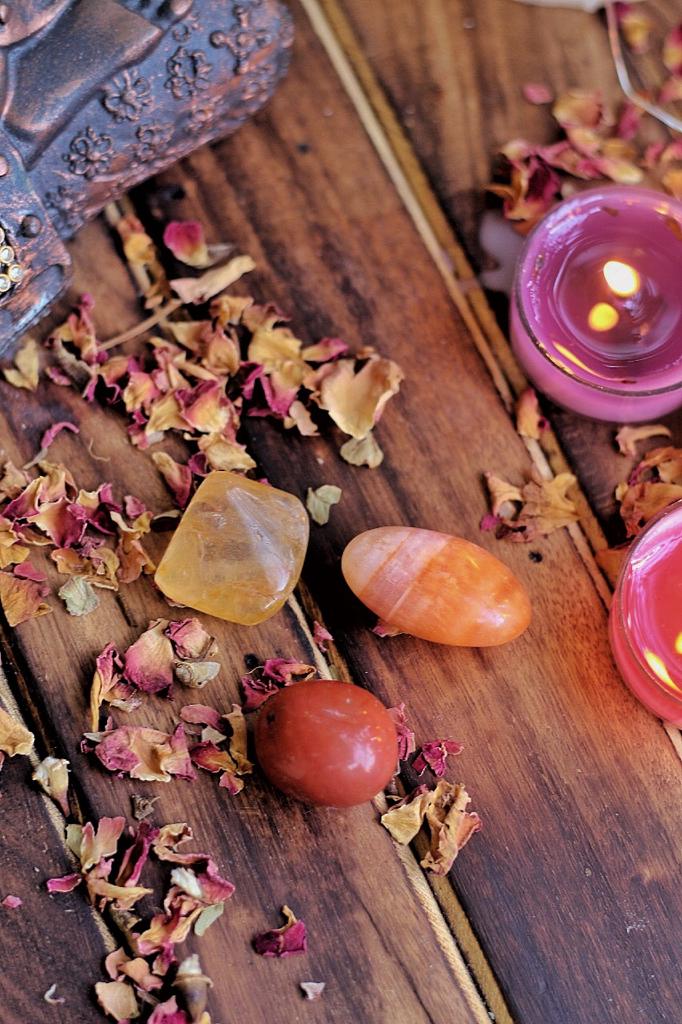Aries Zodiac Sign Crystal Combo Set
