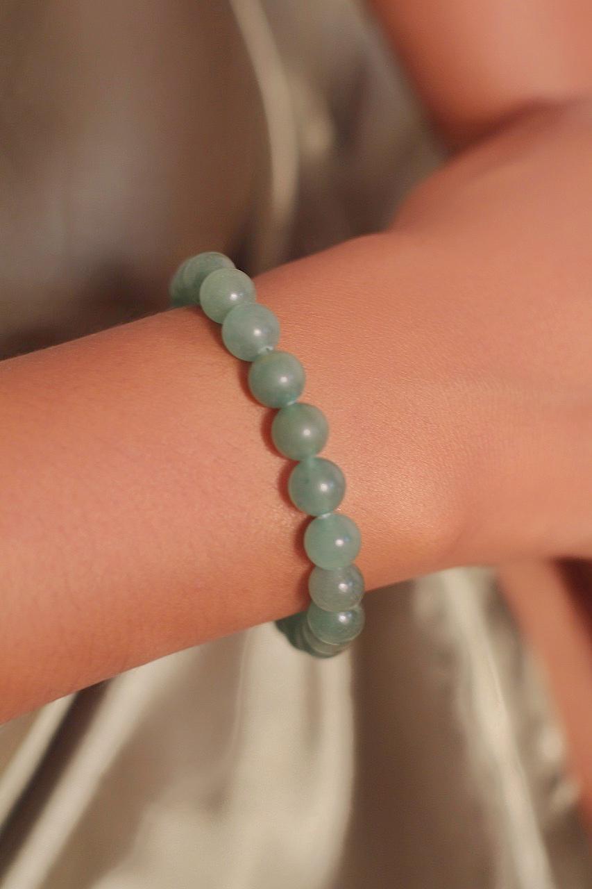 Green Aventurine Bracelet | Stone Of Abundance & Prosperity Crystal