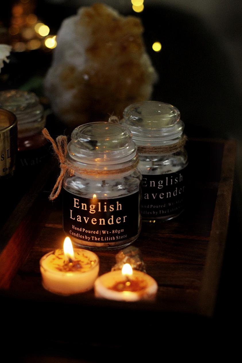 English Lavender Scented Candle